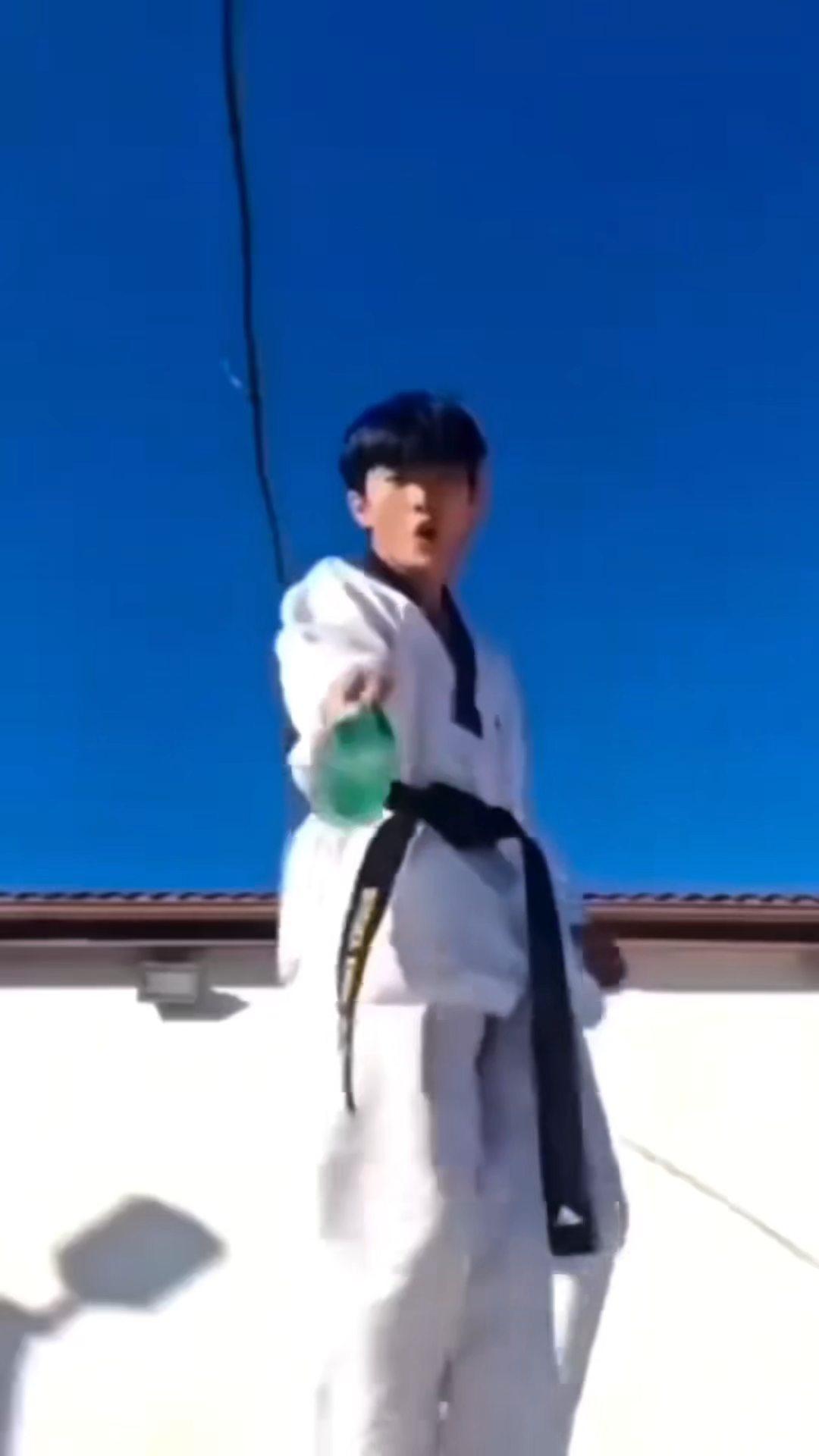 BOTTLE NINJA KICK