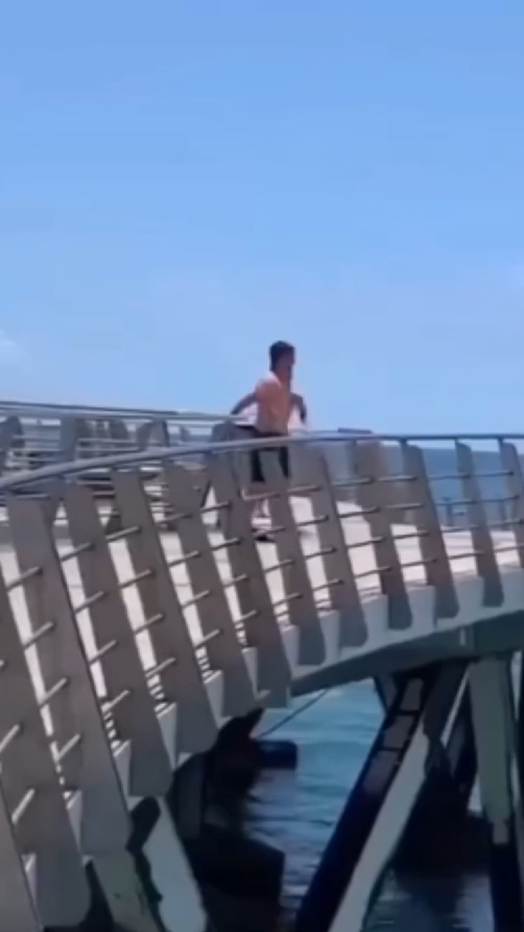 BRIDGE DROP TRANSITIONAL VIRAL VIDEO
